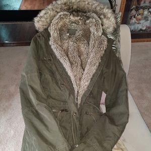 Aeropostale Olive Green Coat